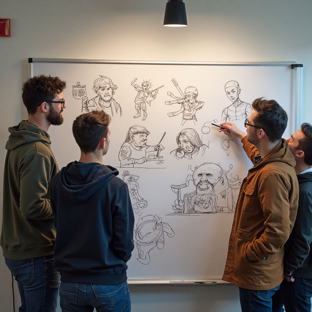 Team Brainstorming Session